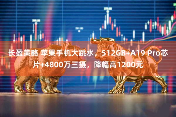 长盈策略 苹果手机大跳水，512GB+A19 Pro芯片+4800万三摄，降幅高1200元